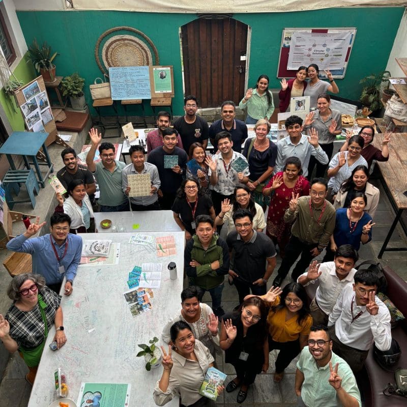RoC EU Team Visit Romi Shrestha